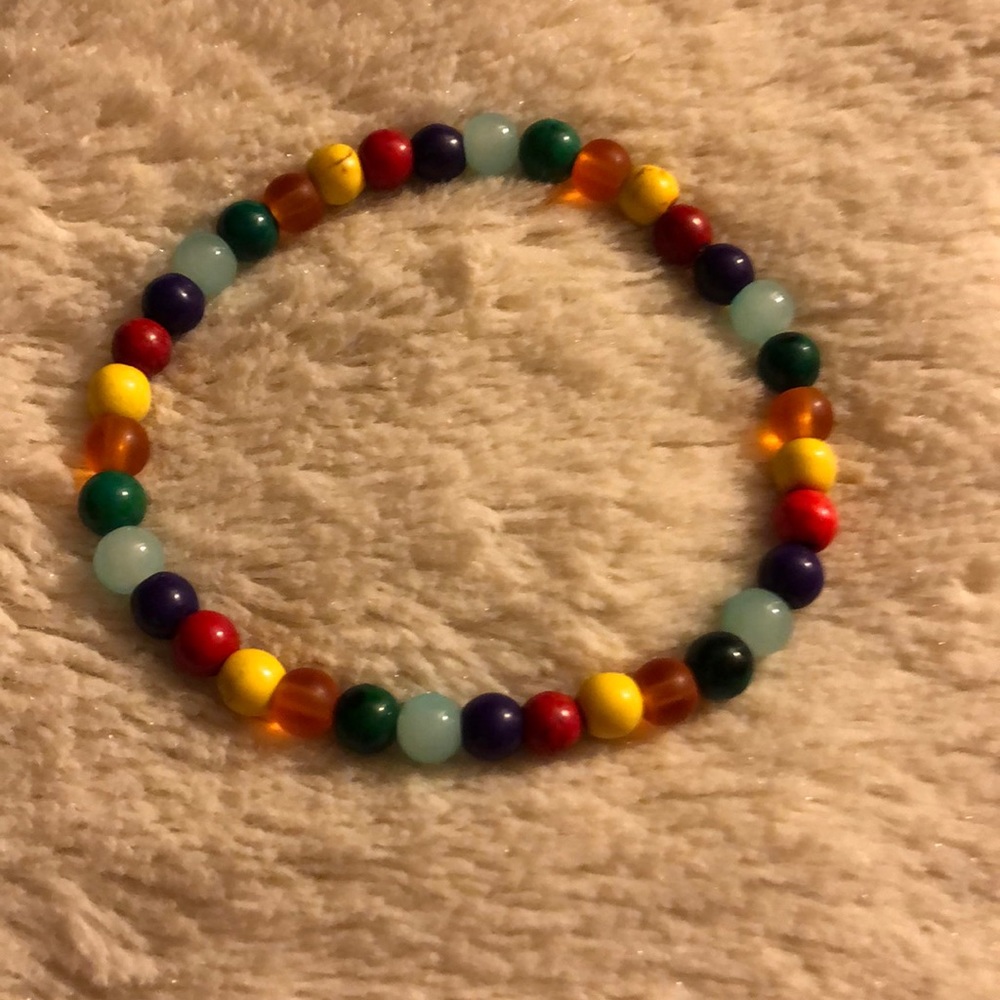 Multimedia color! Bracelet/anklet.